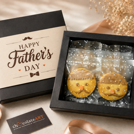 Happy Father's Day Cookies Box